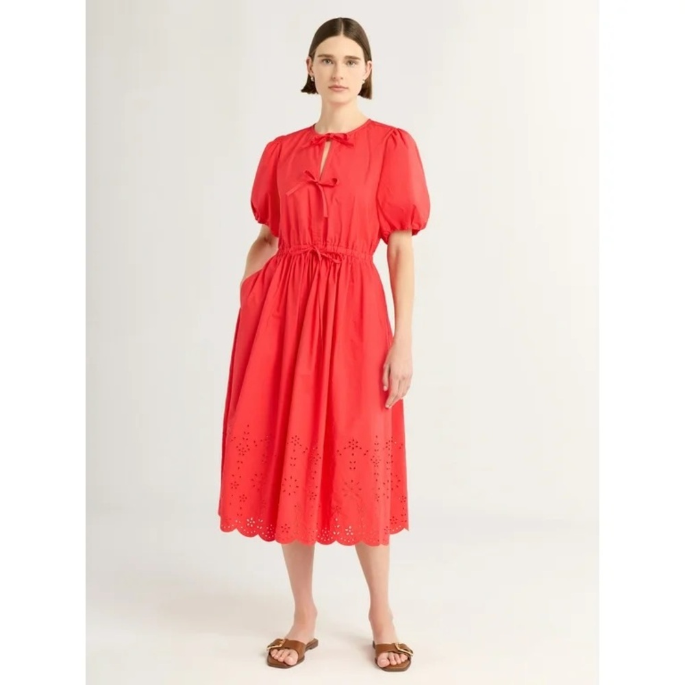 Red Midi Dress